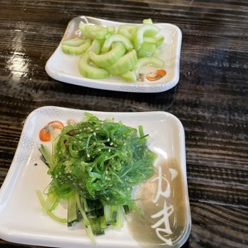 Sushi U - Cucumber Salad and Seaweed Salad - Sushi Bars Near Me - Crystal Lake, Illinois Sushi U - Cucumber Salad and Seaweed Salad - Sushi Bars Near Me - Crystal Lake, Illinois