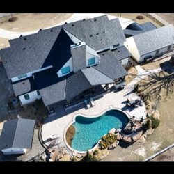 Butler Roofing - Back view. Brava Synthetic Slate.