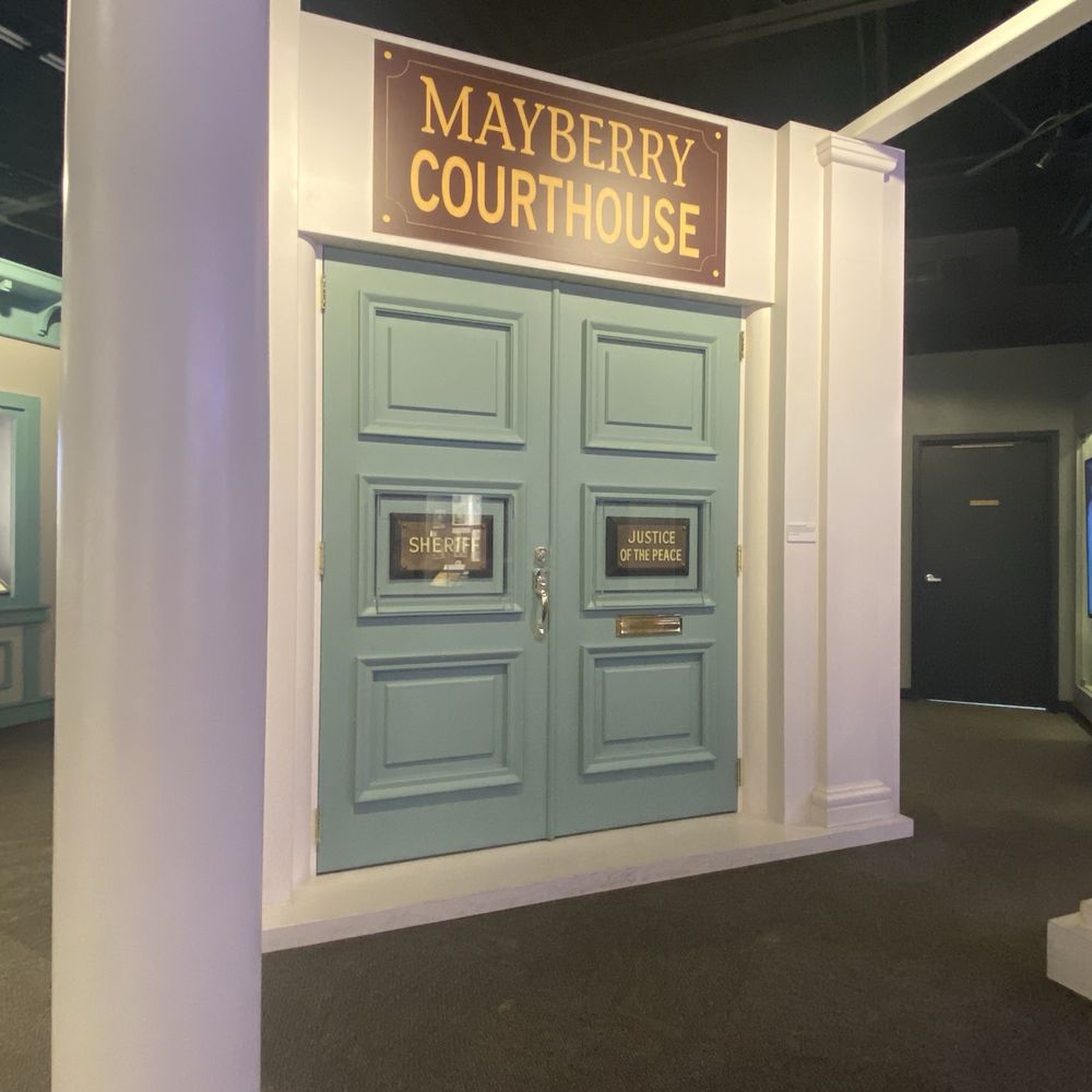 Andy Griffith Museum - Courthouse doors - Museums Near Me - Mount Airy, North Carolina