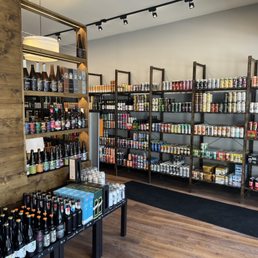 a variety of beverages