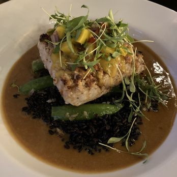 Pono Pacific Kitchen - Mac nut crusted mahi - Seafood Near Me - Grover Beach, California Pono Pacific Kitchen - Mac nut crusted mahi - Seafood Near Me - Grover Beach, California