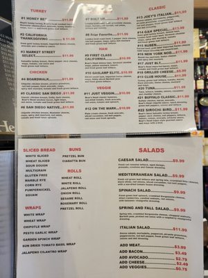 Menu photo 1 Grapes & Hops Deli San Diego, CA Menu photo 1 Grapes & Hops Deli San Diego, CA