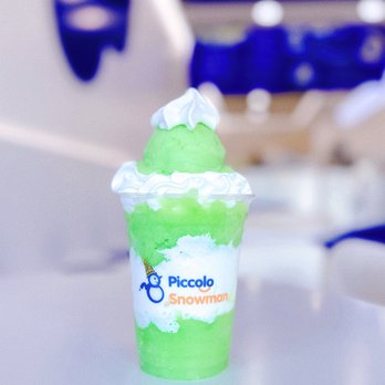 Piccolo Snowman - Kiwi Coolisimo - Ice Cream & Frozen Yogurt Near Me - Katy, Texas