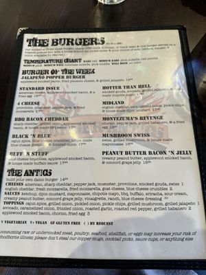 Menu photo 2 Burger Antics Brookfield, IL