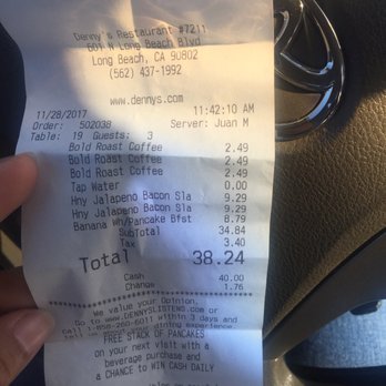 Denny's - Diners Near Me - Long Beach, California