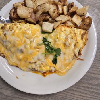 Scramblers Cafe - Spicy chorizo Omelet - Breakfast & Brunch Near Me - Norco, California Scramblers Cafe - Spicy chorizo Omelet - Breakfast & Brunch Near Me - Norco, California