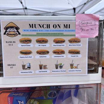 Munch on Mi - Sandwich and Drink options. - Sandwiches Near Me - Aiea, Hawaii Munch on Mi - Sandwich and Drink options. - Sandwiches Near Me - Aiea, Hawaii