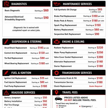 SWLA Roadside - Pricing - Auto Repair Near Me SWLA Roadside - Pricing - Auto Repair Near Me