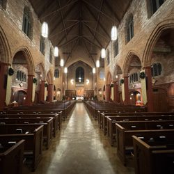 Blessed Sacrament Church - Elegantly decorated for Christmas Season.