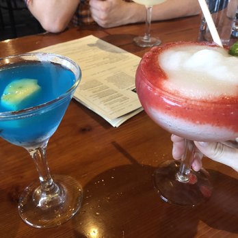 Bear Tooth Grill - Coco loco and tye dye margarita - Mexican Near Me - Anchorage, Alaska