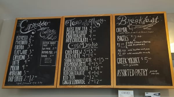 Menu photo 4 Nine Bar Espresso Somerville, MA