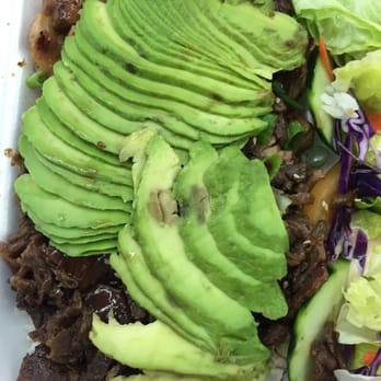 Golden Burger - Beef and chicken plate with avocado on top - Burgers Near Me - Huntington Park, California Golden Burger - Beef and chicken plate with avocado on top - Burgers Near Me - Huntington Park, California
