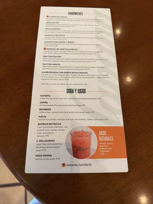 Menu photo 3 Havana Restaurant West Palm Beach, FL