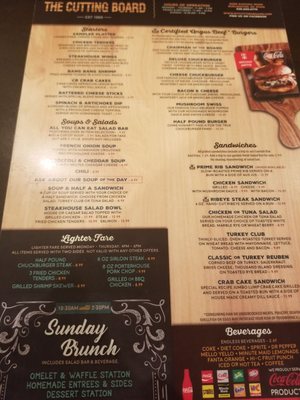 Menu photo 2 The Cutting Board Burlington, NC Menu photo 2 The Cutting Board Burlington, NC