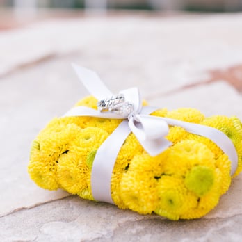 Saddleback Flower Shop - We LOVED our floral ring pillow - Florists Near Me - Tustin, California