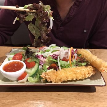 Yuná - Shrimp tempura salad - Sushi Bars Near Me Yuná - Shrimp tempura salad - Sushi Bars Near Me