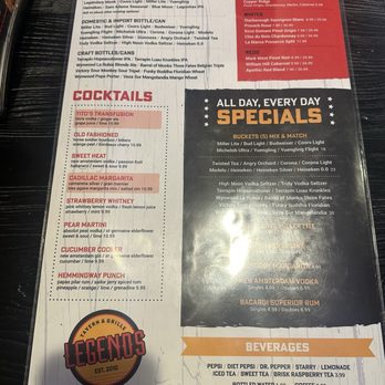 Legends Tavern & Grille - Sports Bars Near Me - Sunrise, Florida