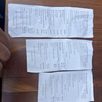 One Piece Cafe - Proof of visit and time stamp  Ill add parking slip over 2 hrs - Themed Cafes Near Me - Los Angeles, California