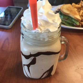 60's Cafe & Diner - boozy Bourbon chocolate fudge shake - Burgers Near Me - Lincoln City, Oregon 60's Cafe & Diner - boozy Bourbon chocolate fudge shake - Burgers Near Me - Lincoln City, Oregon