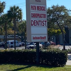 Sign outside