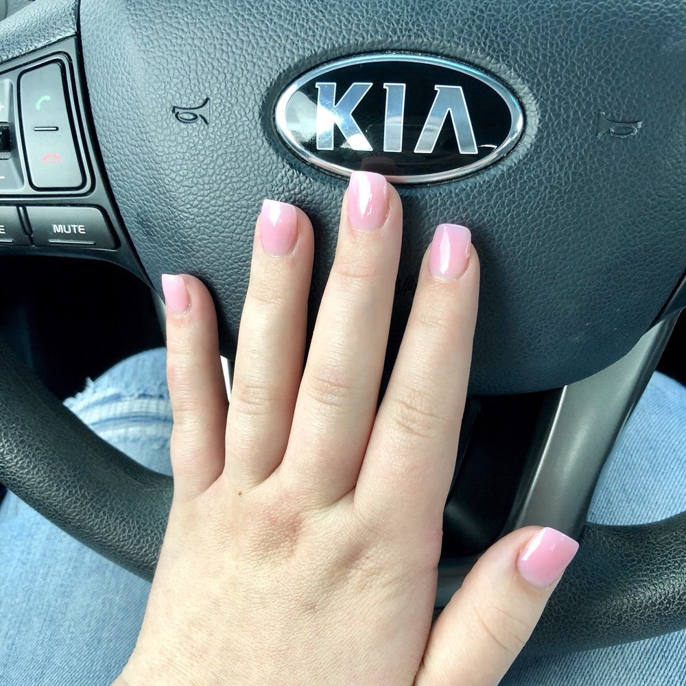 Vida's Nails & Spa - Light pink shimmer SNS - Nail Salons Near Me - Cumming, Georgia Vida's Nails & Spa - Light pink shimmer SNS - Nail Salons Near Me - Cumming, Georgia