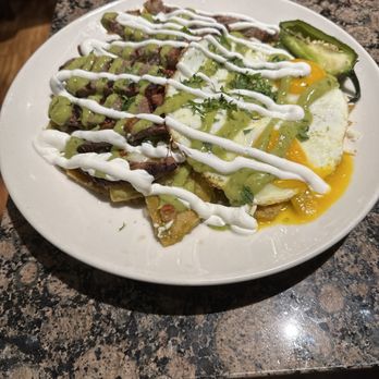 Cafe Bellini - Chilaquiles Verde with Birria - Breakfast & Brunch Near Me - Petaluma, California Cafe Bellini - Chilaquiles Verde with Birria - Breakfast & Brunch Near Me - Petaluma, California