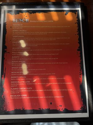 Menu photo 1 La Luna Mexican Grille Pell City, AL
