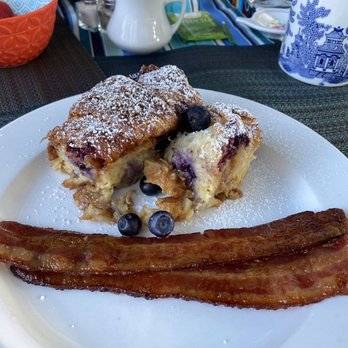 Bayfront Westcott House Bed and Breakfast - The delicious blueberry croissant - Bed & Breakfast Near Me - St. Augustine, Florida
