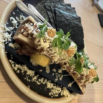 Lingo - Bone Marrow appetizer - New American Near Me - Brooklyn, New York