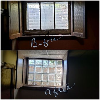 American Thermal Window - Before and after. - Windows Installation Near Me - Chicago, Illinois