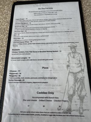 Menu photo 1 Knickers Restaurant & Pub Manistee, MI