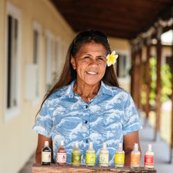 Sea Salts of Hawaii - Ipolani our Lead Salt Farm Tour Guide