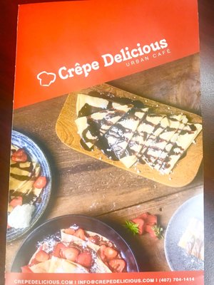 Menu photo 4 Crepe Delicious Orlando, FL