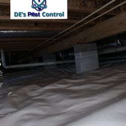 DE’s Pest Control - We can encapsulate your crawl space