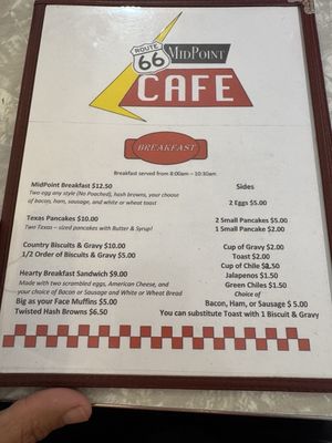 Menu photo 2 Midpoint Cafe And Gift Shop Adrian, TX Menu photo 2 Midpoint Cafe And Gift Shop Adrian, TX