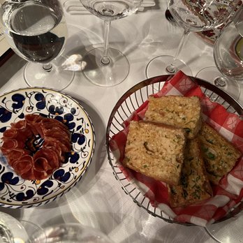 Carbone - Salami and garlic bread - Italian Near Me - New York, New York