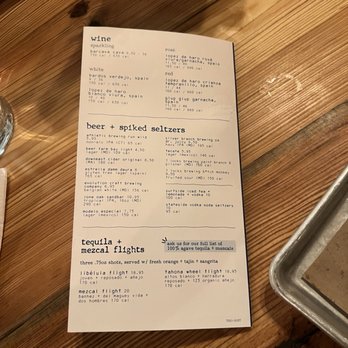 Bartaco - Drink Menu - Tacos Near Me - North Bethesda, Maryland