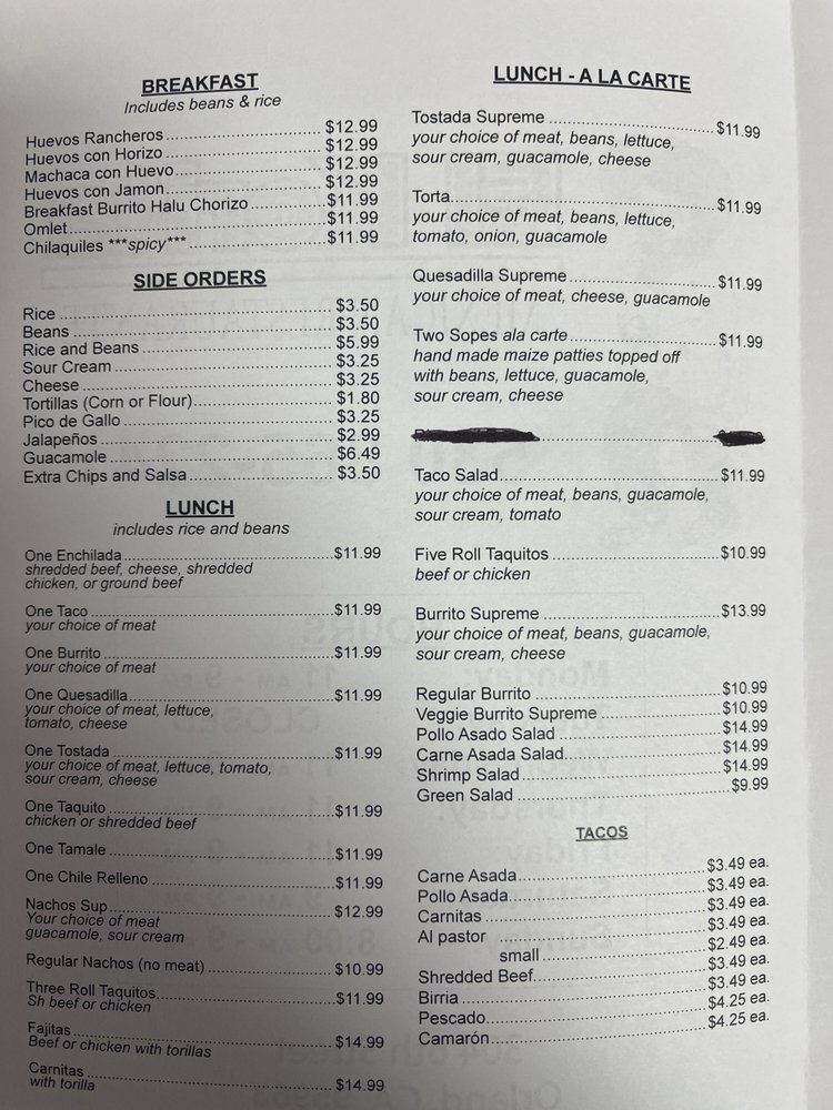 El Korita Restaurant