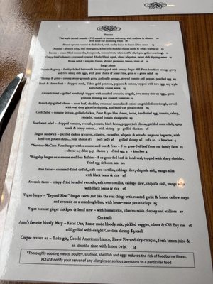 Menu photo 4 Kingsley Tavern Kent, CT Menu photo 4 Kingsley Tavern Kent, CT