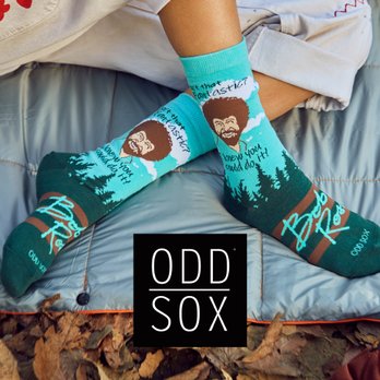 Odd Sox - Shop Bob Ross Socks - Accessories Near Me - Clearwater, Florida