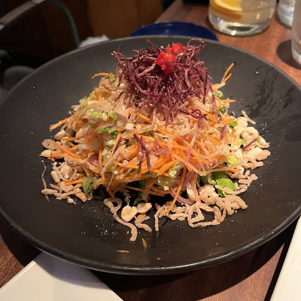 Ama - Papaya salad - Cocktail Bars Near Me - Hanalei, Hawaii