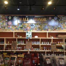Our Wall of Honor with a large display (and growing everyday) of patches from our friends