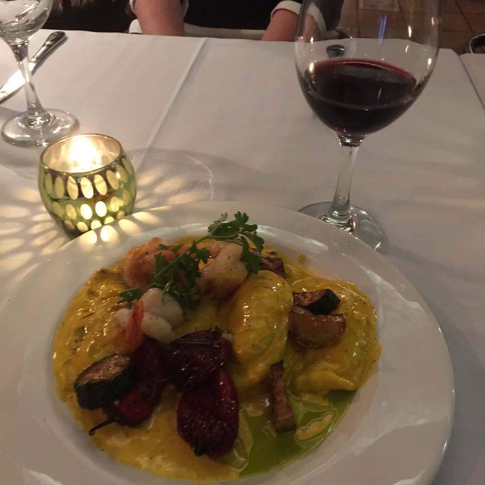Ristorante Euno - Homemade lobster ravioli with shrimp - Italian Near Me - Boston, Massachusetts Ristorante Euno - Homemade lobster ravioli with shrimp - Italian Near Me - Boston, Massachusetts