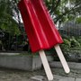 Photo of Giant Red Twin Popsicle