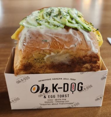 Oh K-Dog & Egg Toast by null