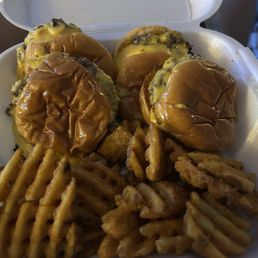 4 burger combo (with extra patties on each one, it's called going big or something?) 4 burger combo (with extra patties on each one, it's called going big or something?)
