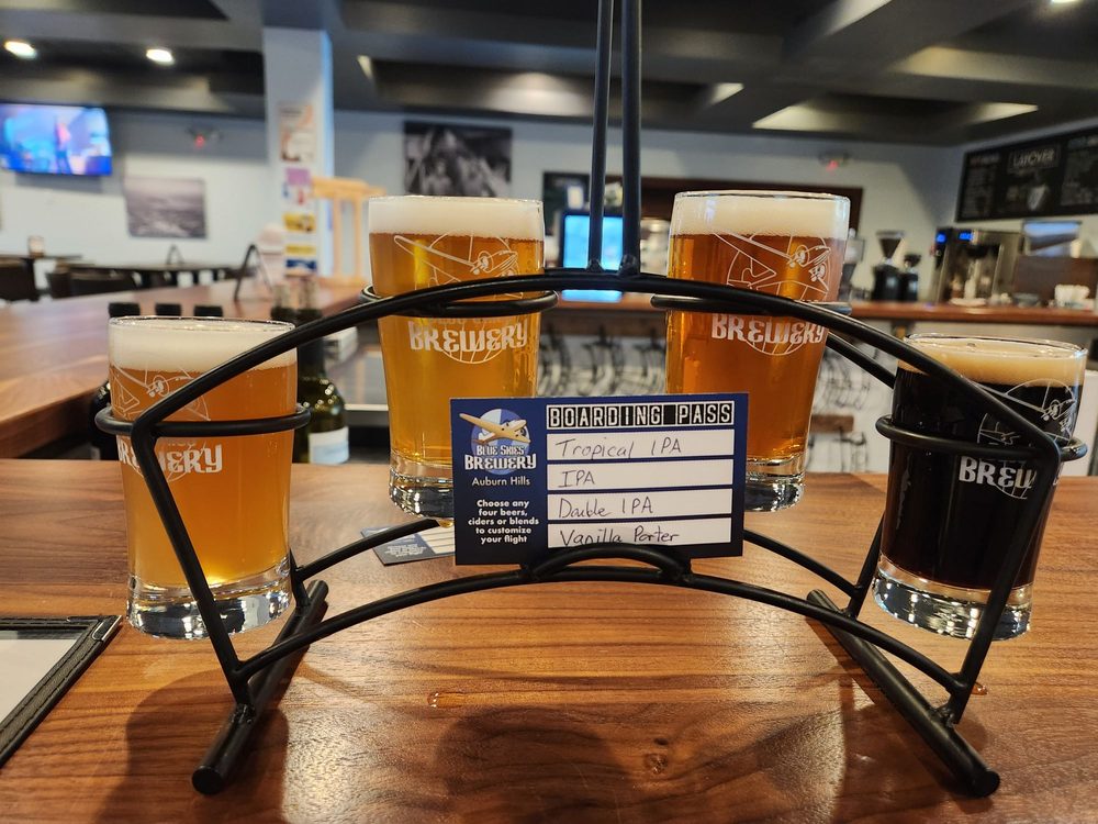 BLUE SKIES BREWERY Updated September 2024 16 Photos & 28 Reviews 3358 Auburn Rd, Auburn