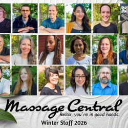 Massage Central - Winter Staff 2026