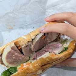 Oasis Vietnamese Cuisine - Combination pork banh mi