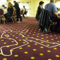 What if you suddenly found yourself in the middle of a murderous and mysterious crime scene? Think fast!